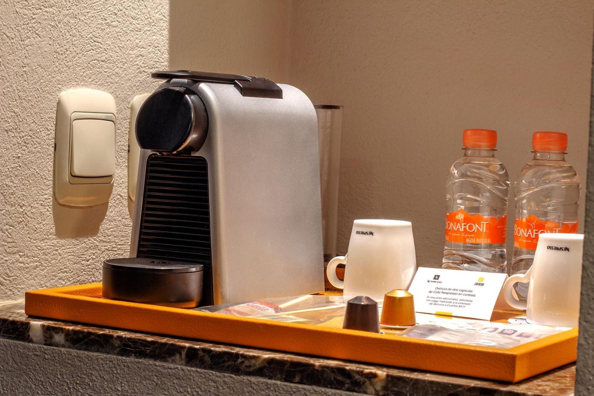 מלון Camino Real Pedregal Mexico מראה חיצוני תמונה A Nespresso coffee machine in a hotel room