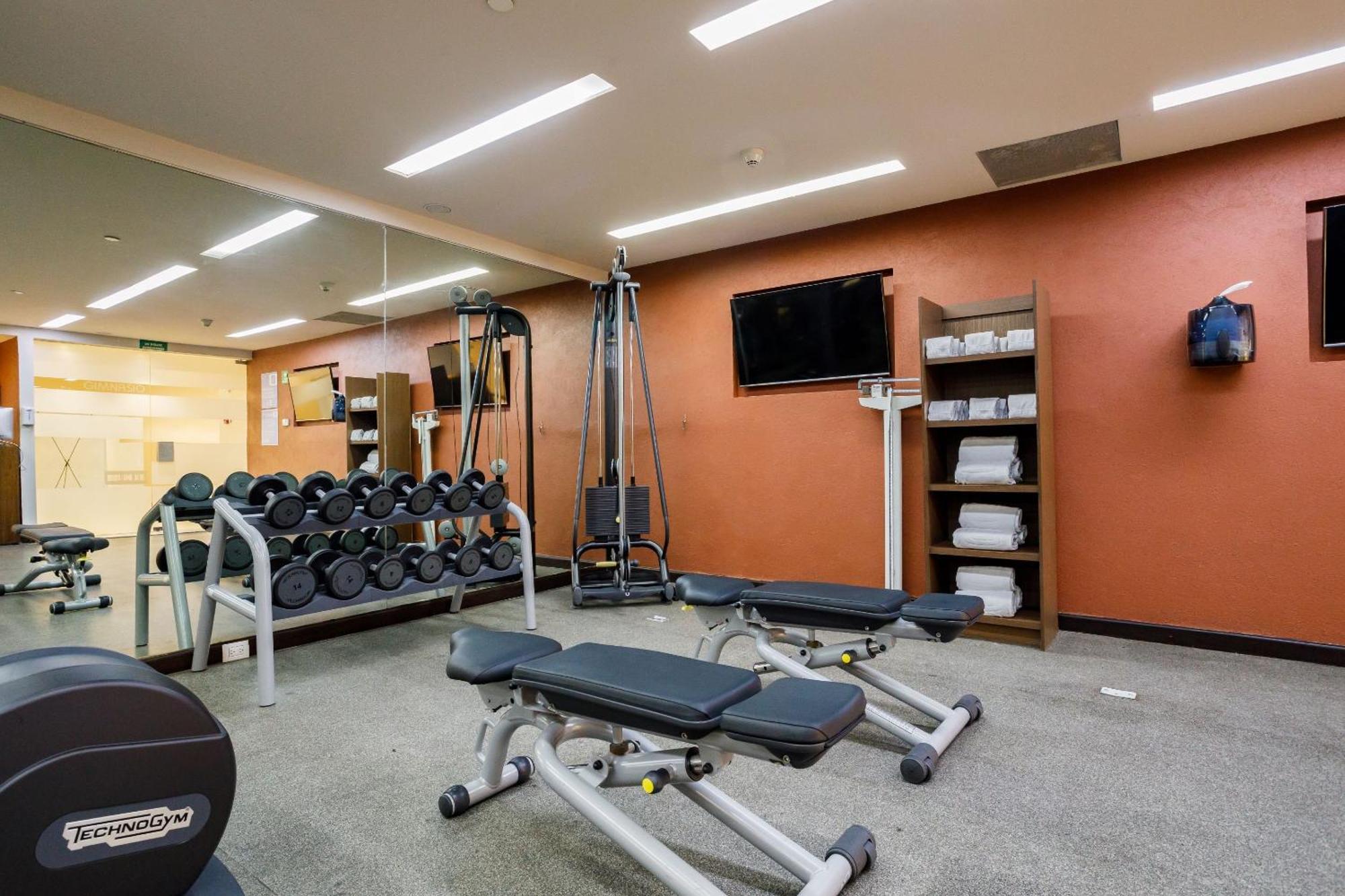 מלון Camino Real Pedregal Mexico מראה חיצוני תמונה The gym at the hotel